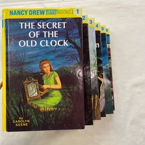 Nancy Drew Mystery Stories‎ Hardcover Collection Volumes 1-6, Like New